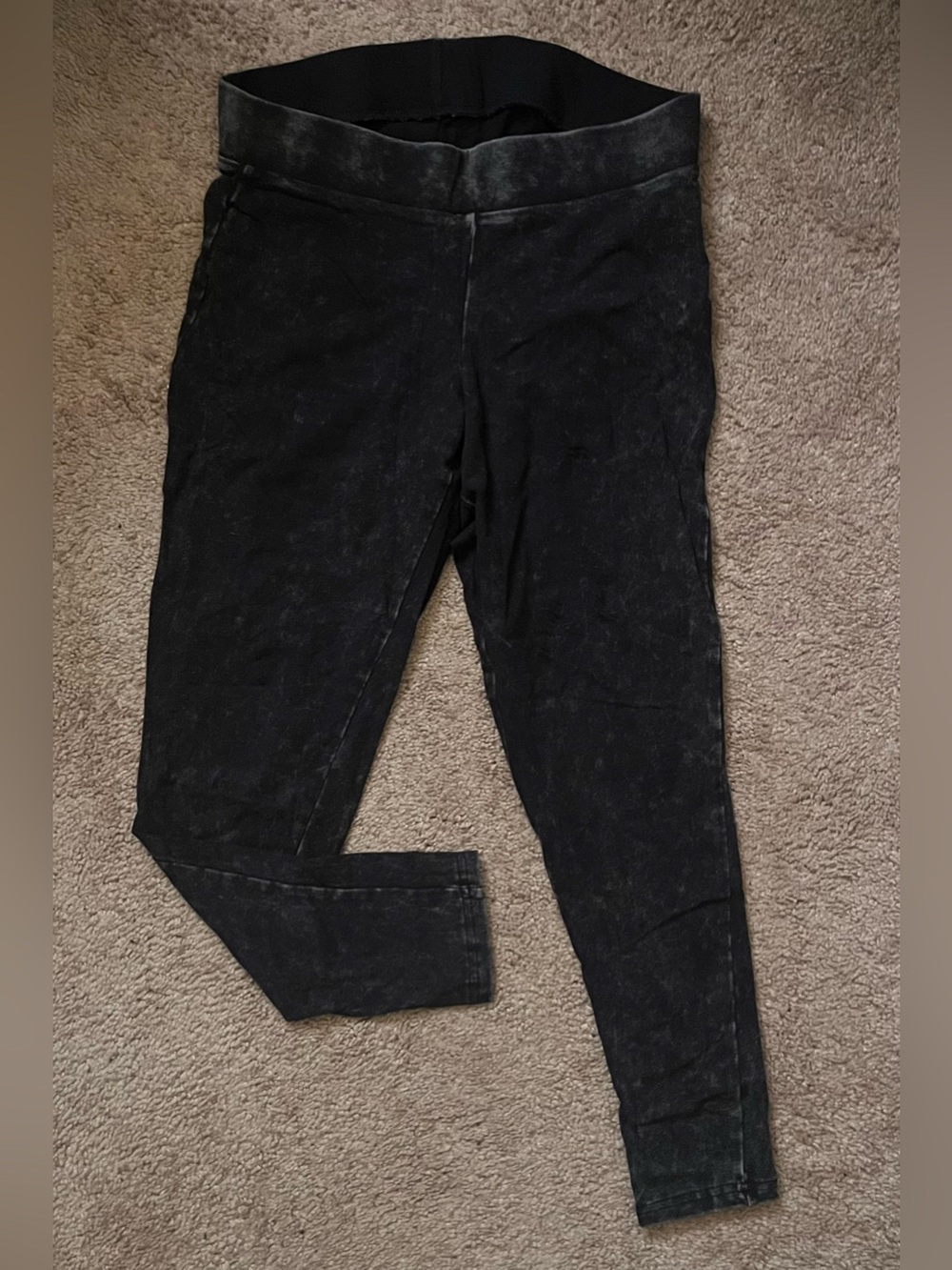 torrid Black Acid-Wash High-Rise Jeggings